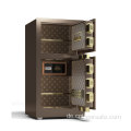 Tiger Safes 2-Türer-braune 80 cm hohe Fingerabdruckschloss